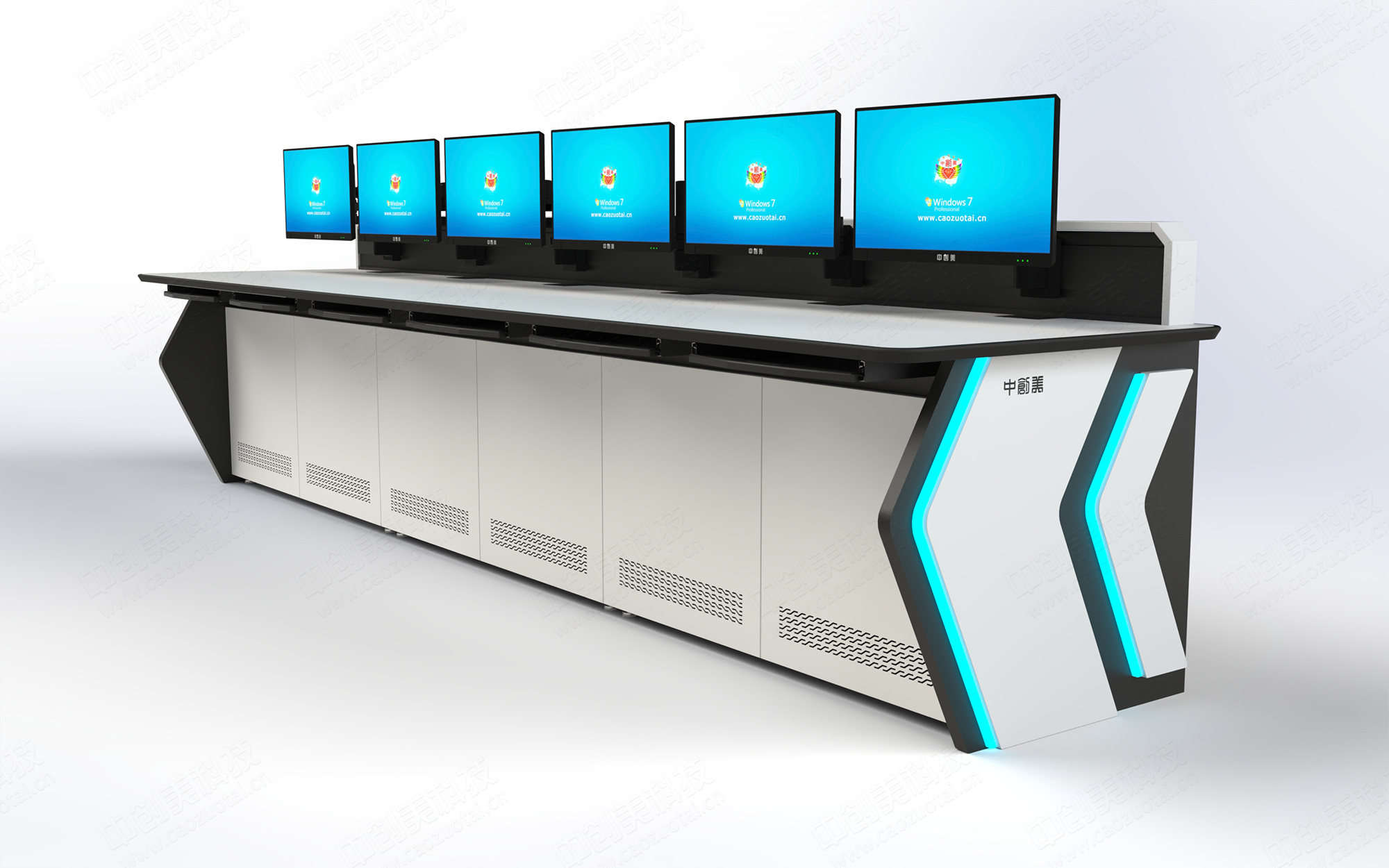 監(jiān)控操作臺圖片