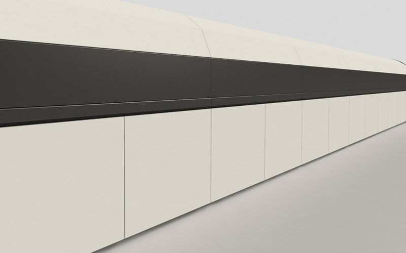 公安局指揮中心調(diào)度臺(tái)前后門板效果圖