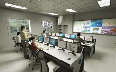 監(jiān)控中心與監(jiān)控操作臺線纜如何連接？