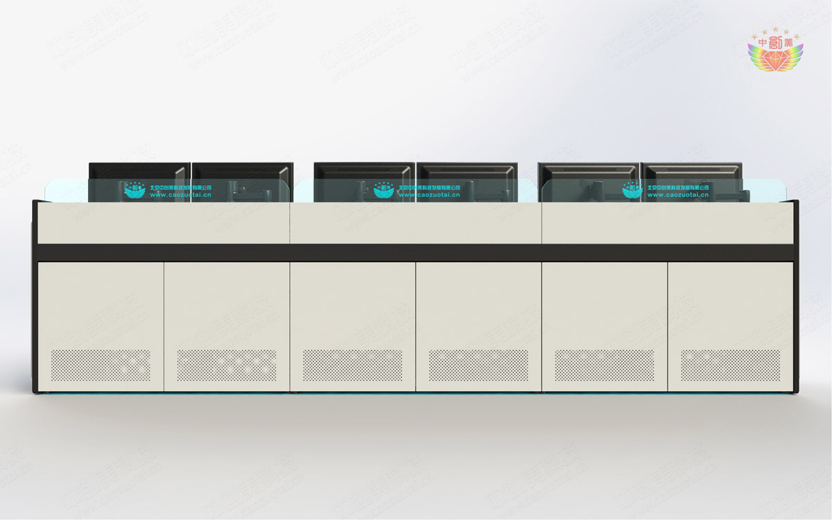 兩聯(lián)監(jiān)控臺效果圖